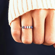 Your Anxiety Is Lying Enamel Fingertip Stainless Steel Ring