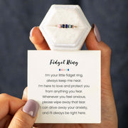 Your Anxiety Is Lying Enamel Fingertip Ring