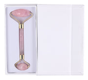 Rose Quartz Roller Slimming Face Massager Lifting Tool Natural Jade