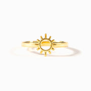 Decorations Light Up Your Rainy Golden Sun Ring