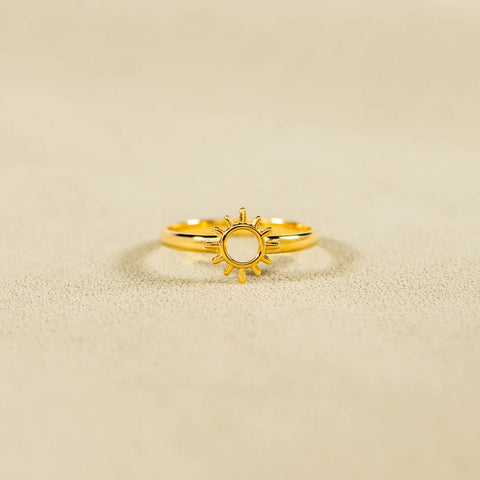 Decorations Light Up Your Rainy Golden Sun Ring