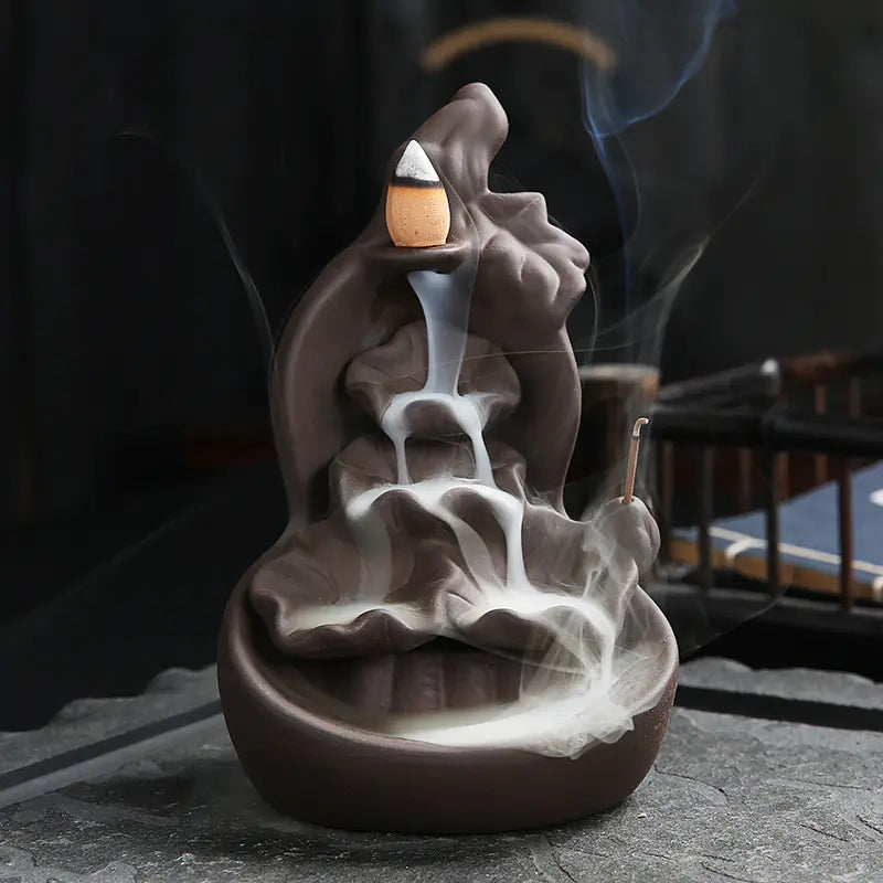 Backflow Ceramic Aromatherapy Incense Holder