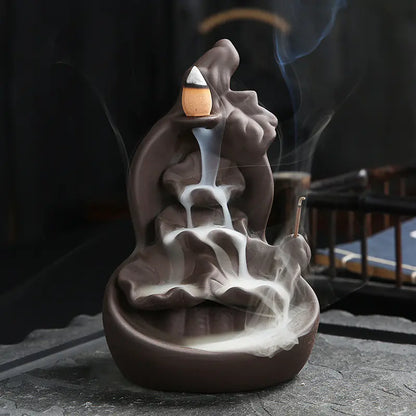 Backflow Ceramic Aromatherapy Incense Holder