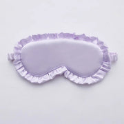Silk Ruffle Sleep Eye Mask for Better Sleep (Multicolor)