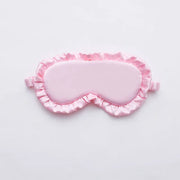 Silk Ruffle Sleep Eye Mask for Better Sleep (Multicolor)