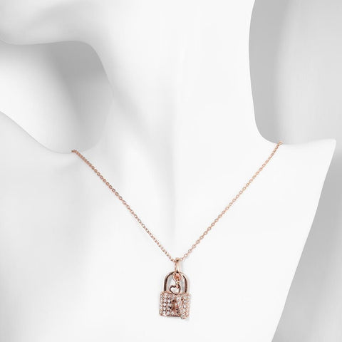 Key-to-your-Heart Rose Gold Necklace
