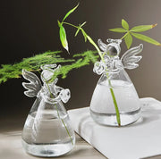 Angel Glass Looking At Your Vase