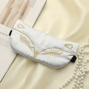Silk Sleep Mask for Travel and Relaxation (Soft Eye Cover)