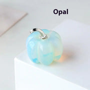 Natural Crystal Pumpkin Sculpture