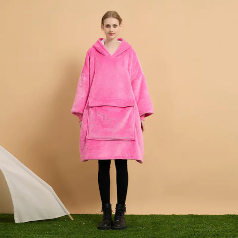 ultra soft wearable blanket hoodie for cold nights