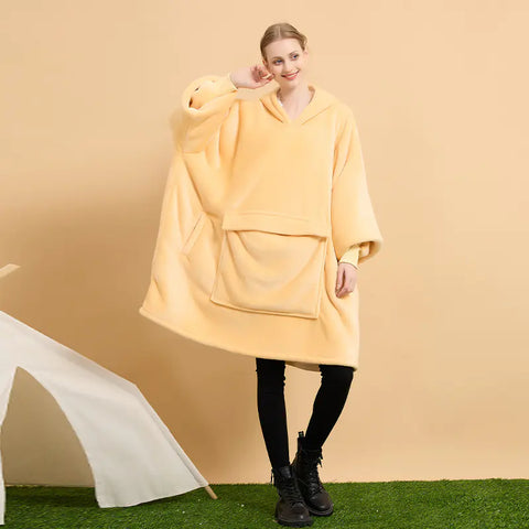 ultra soft wearable blanket hoodie for cold nights
