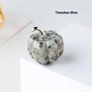 Natural Crystal Pumpkin Sculpture