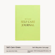 A5 Cloth Cover Self-Care Notebook