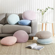 Soft Round Velvet Meditation Cushion