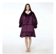 ultra soft wearable blanket hoodie for cold nights