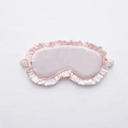 Silk Ruffle Sleep Eye Mask for Better Sleep (Multicolor)