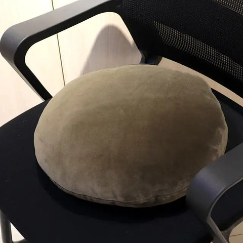 Soft Round Velvet Meditation Cushion