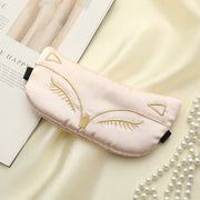 Silk Sleep Mask for Travel and Relaxation (Soft Eye Cover)