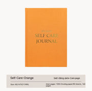 A5 Cloth Cover Self-Care Notebook