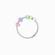 Your Anxiety Is Lying Enamel Fingertip Stainless Steel Ring
