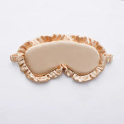 Silk Ruffle Sleep Eye Mask for Better Sleep (Multicolor)