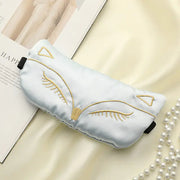 Silk Sleep Mask for Travel and Relaxation (Soft Eye Cover)
