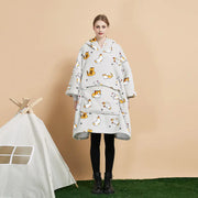 ultra soft wearable blanket hoodie for cold nights