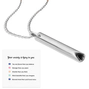 Stainless Steel Anxiety Necklace