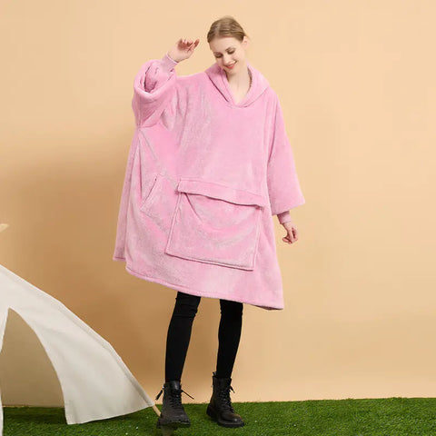 ultra soft wearable blanket hoodie for cold nights