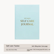 A5 Cloth Cover Self-Care Notebook